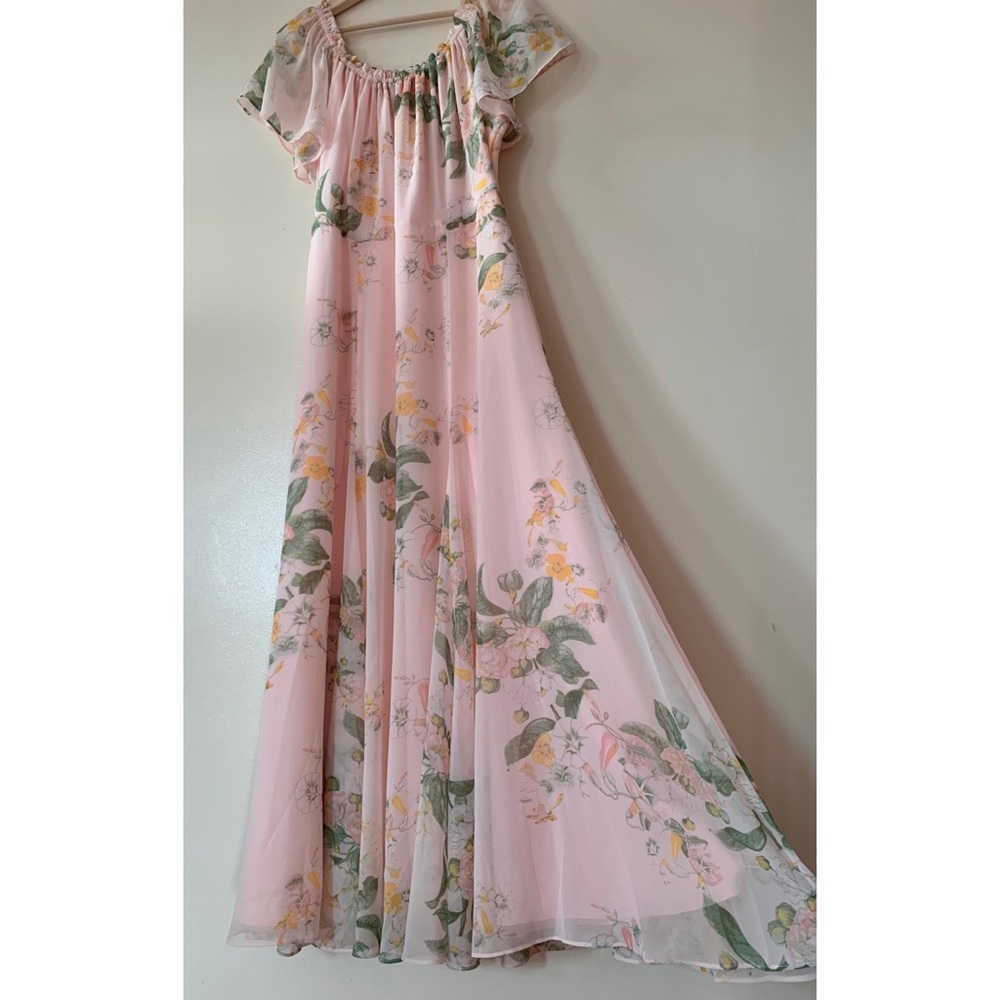 Rachel Parcell • L • Floral Print Maxi Dress